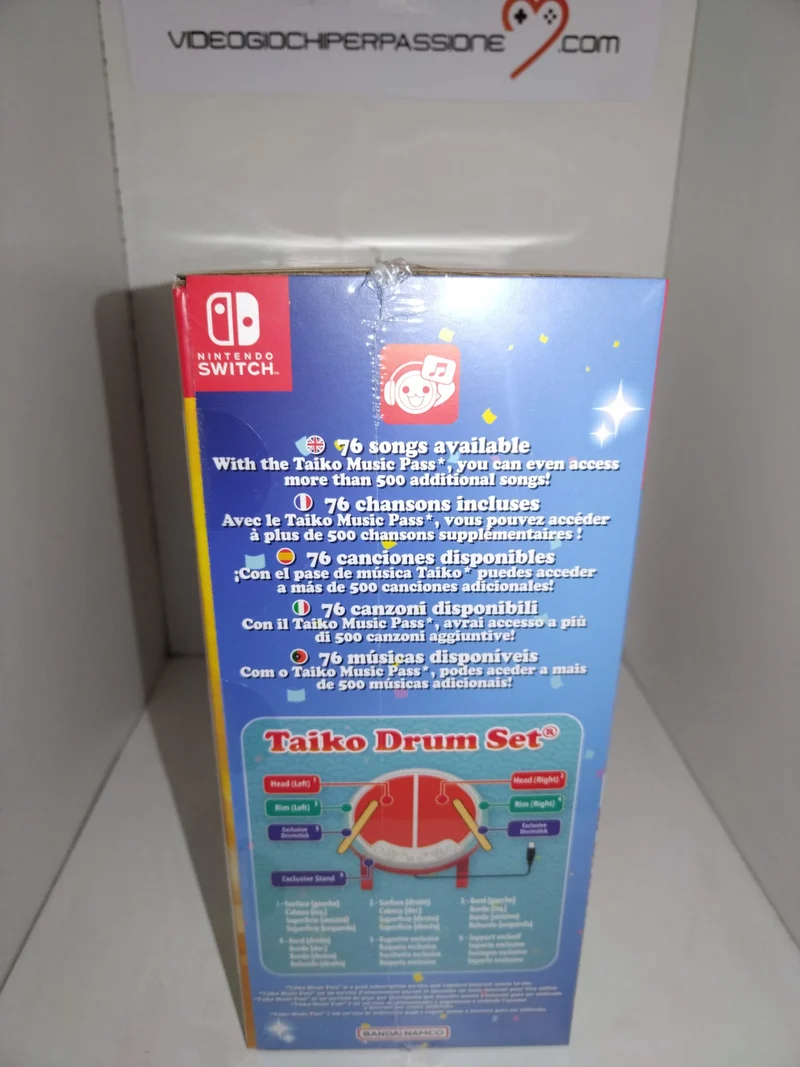Taiko no Tatsujin: Rhythm Festival Nintendo Switch Edizione Europea Collector's Ediotion