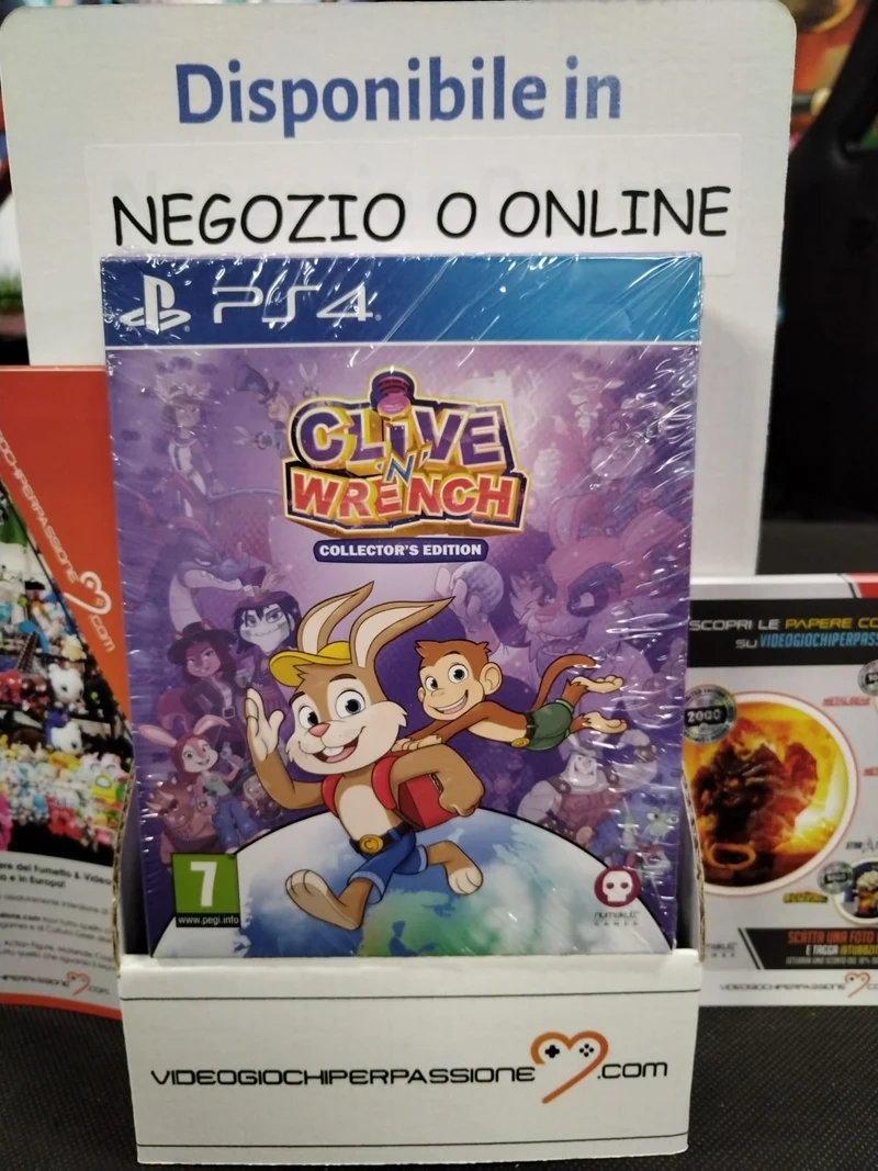 Clive 'N' Wrench Collector's Edition Playstation 4 Edizione Europea