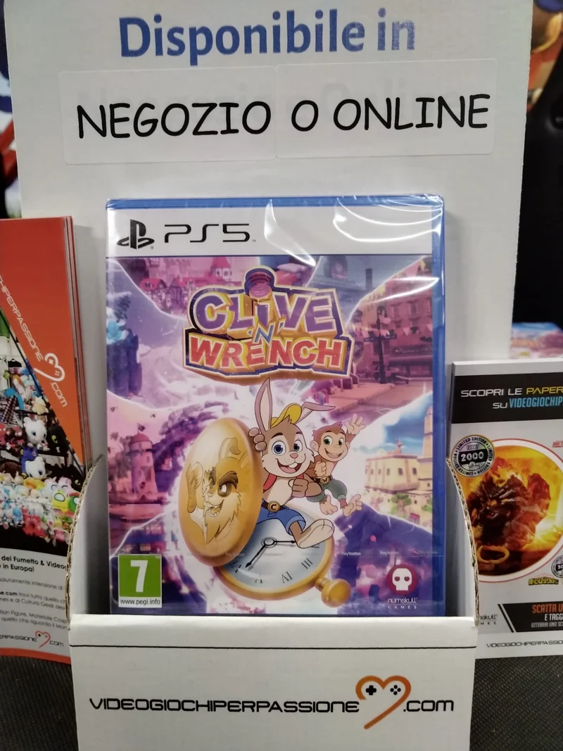 Clive 'N' Wrench Standard Edition Playstation 5 Edizione Europea