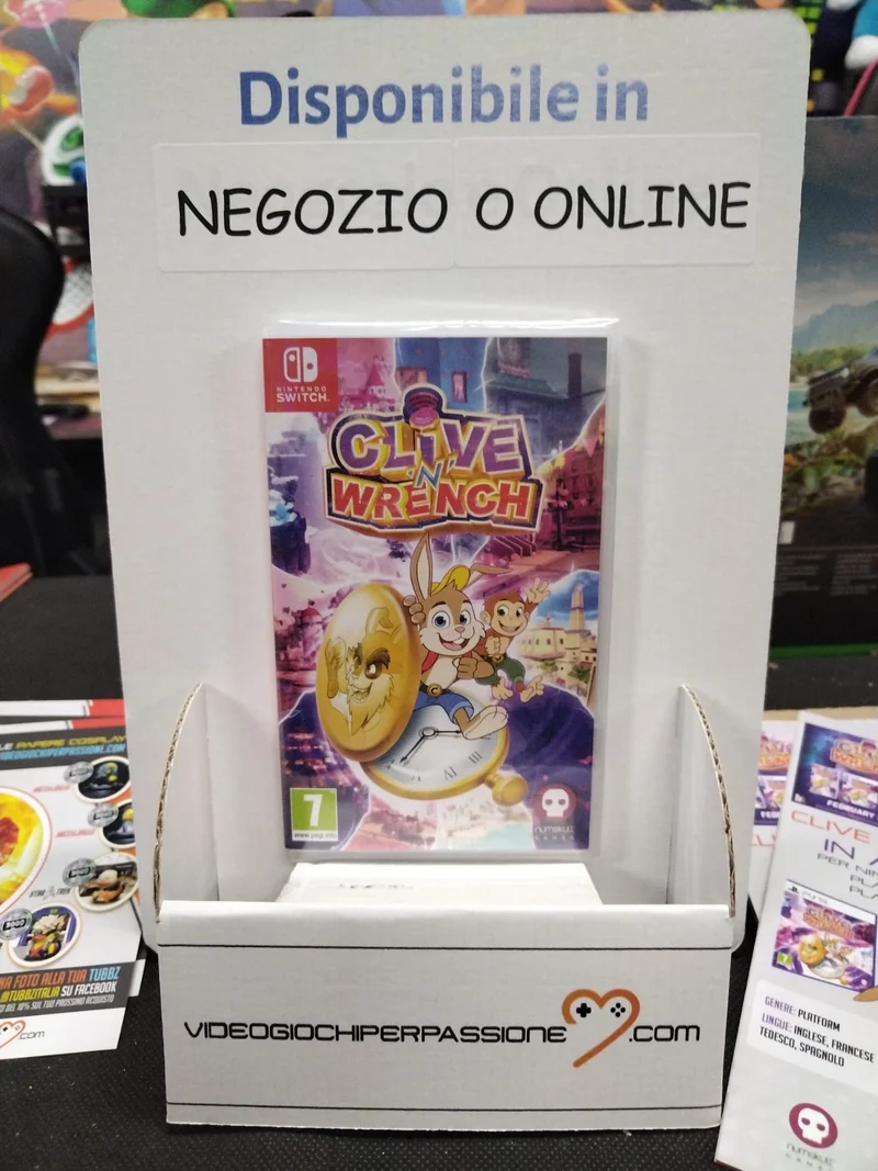 Clive 'N' Wrench Standard Edition Nintendo Switch Edizione Europea