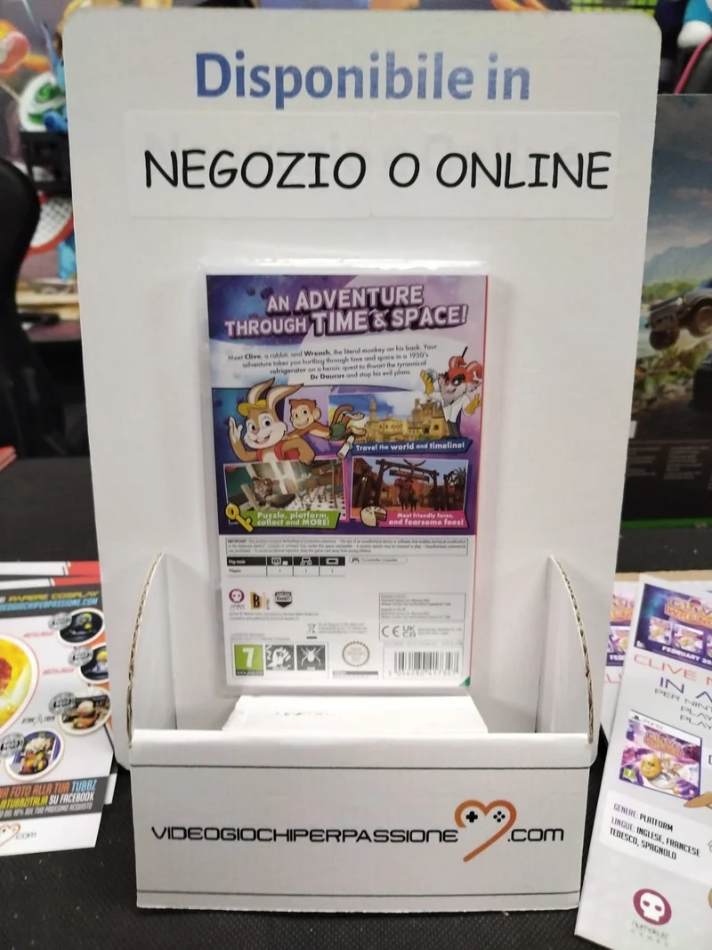 Clive 'N' Wrench Standard Edition Nintendo Switch Edizione Europea