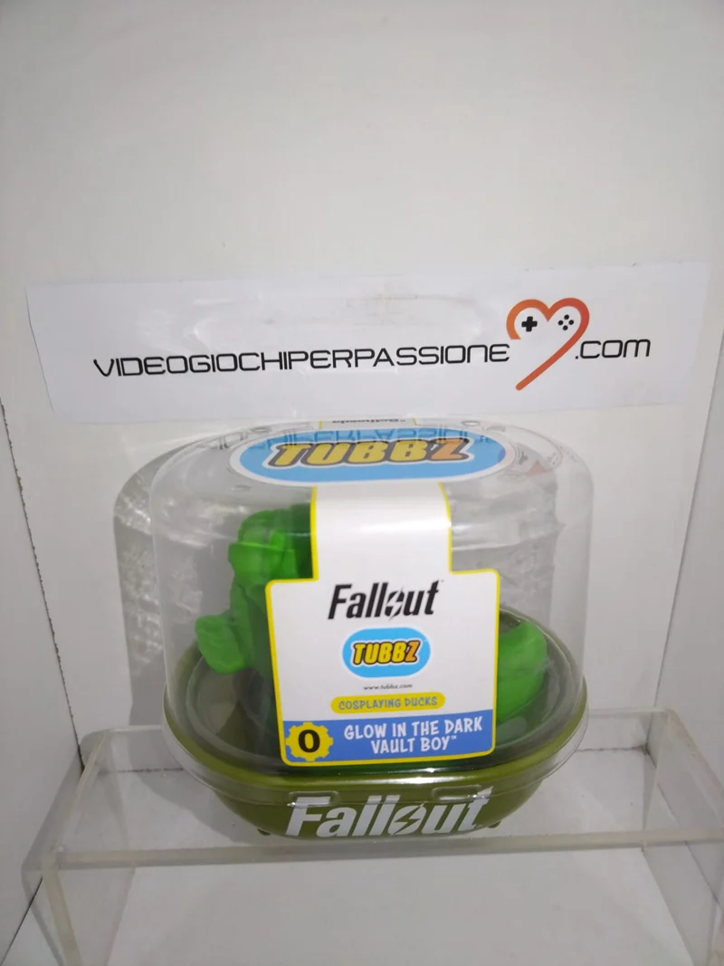 Fallout- glow in the dark vault boy - TUBBZ -Anatra cosplay da collezione