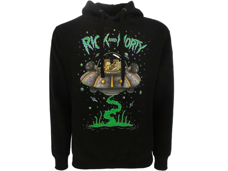 Felpa Rick And Morty Navicella