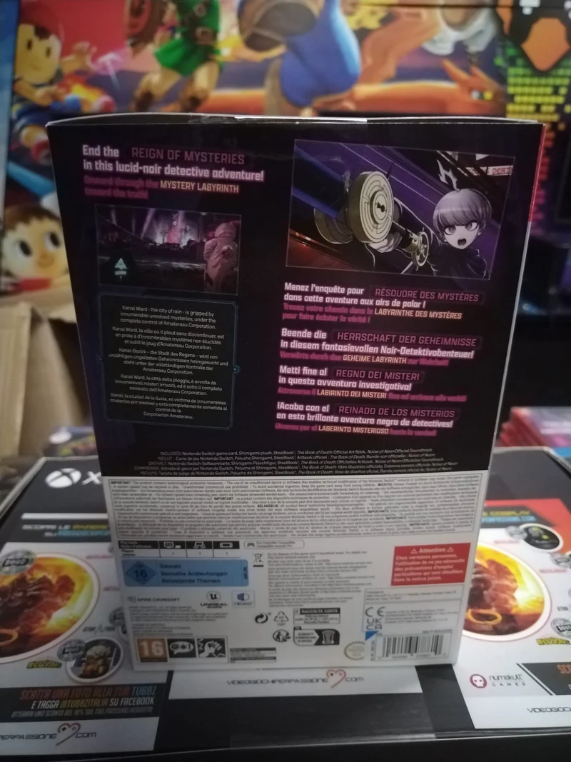 Master Detective Archives: RAIN CODE Mysteriful Limited Edition Nintendo Switch Edizione ITALIANA