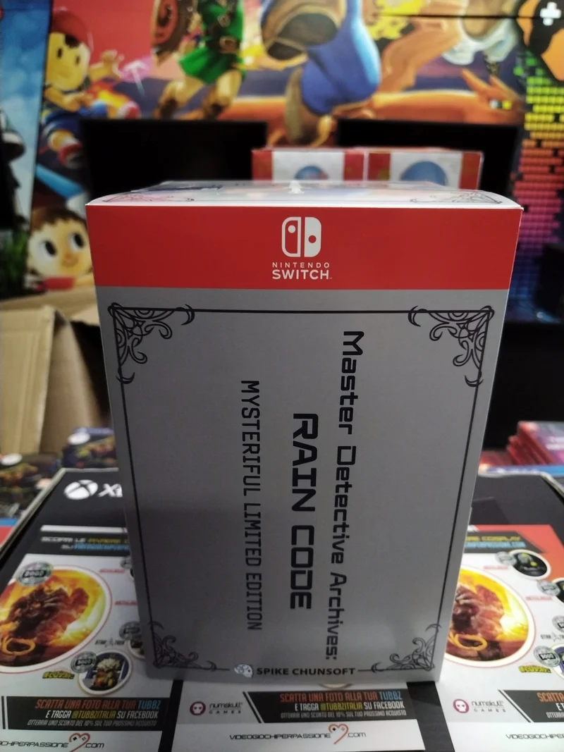Master Detective Archives: RAIN CODE Mysteriful Limited Edition Nintendo Switch Edizione ITALIANA