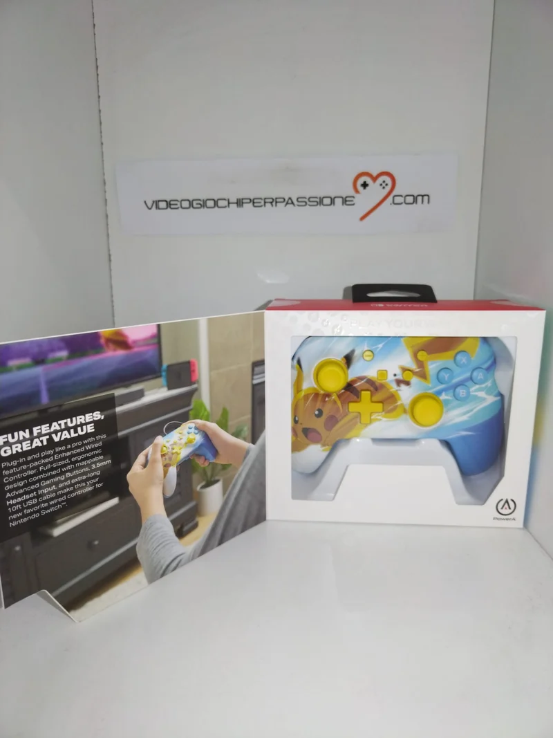 Controller cablato Nintendo Switch Pokémon - Pikachu Charge
