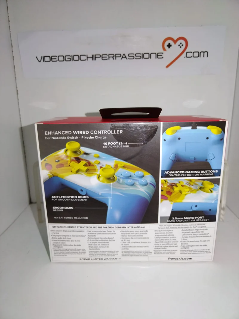 Controller cablato Nintendo Switch Pokémon - Pikachu Charge