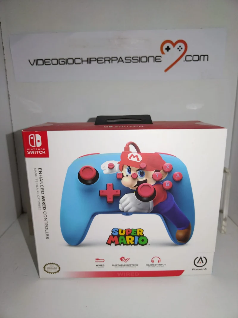 Controller cablato Nintendo Switch - Mario
