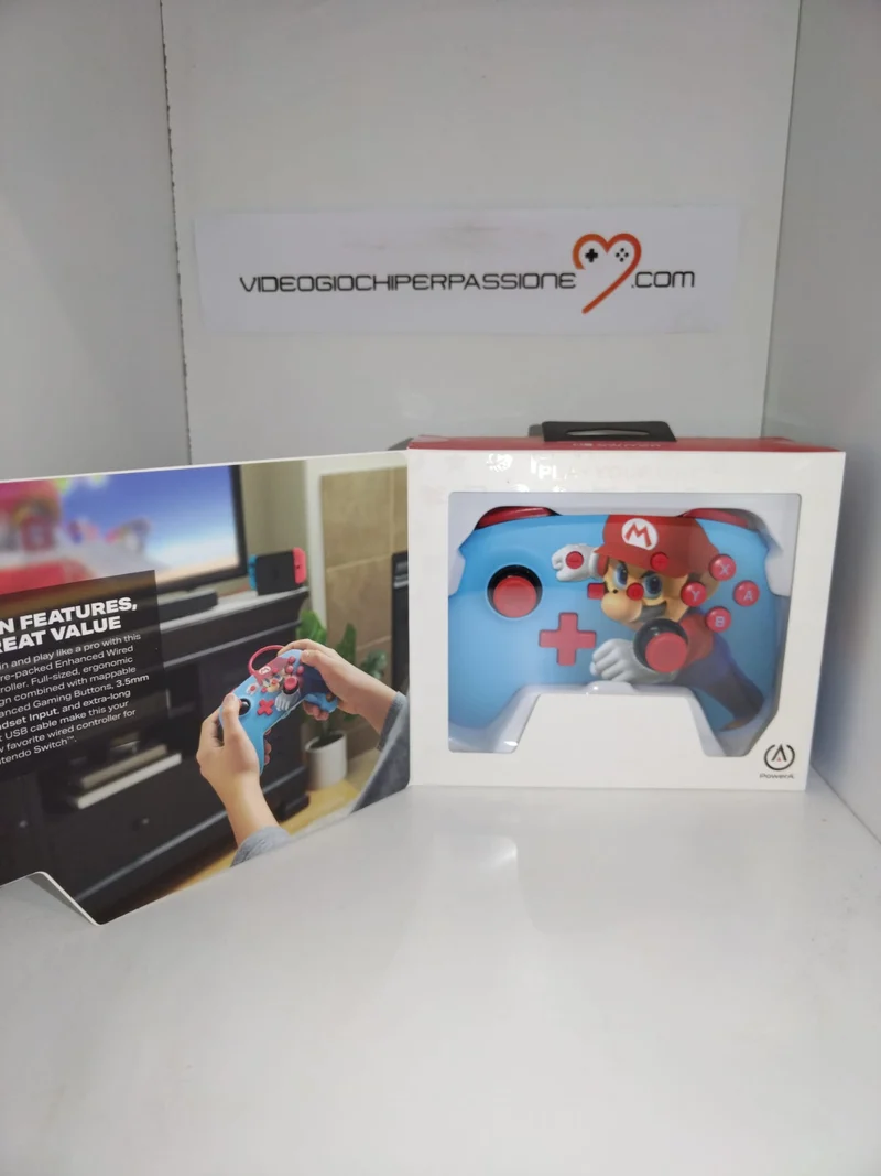 Controller cablato Nintendo Switch - Mario