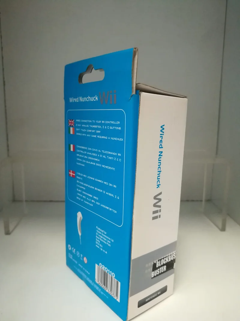 NINTENDO WII NUNCHUCK (ORB)(usato garantito)