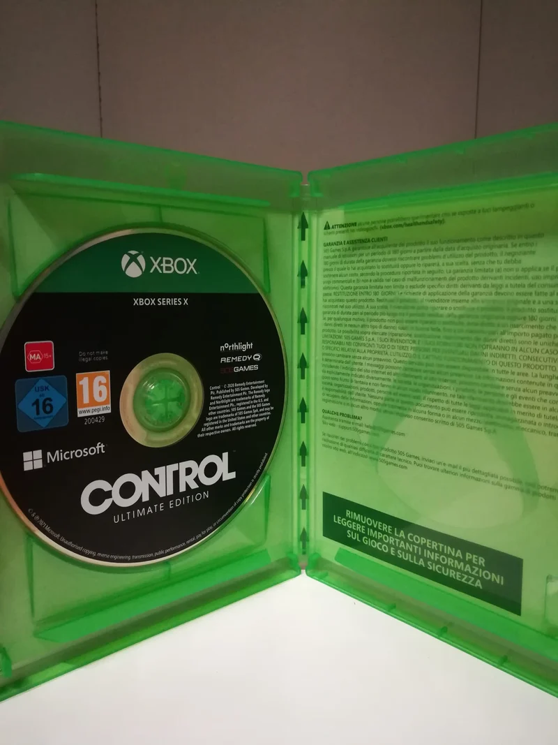 CONTROL ULTIMATE EDITION XBOX SERIE X-ONE (usato garantito)(versione italiana)