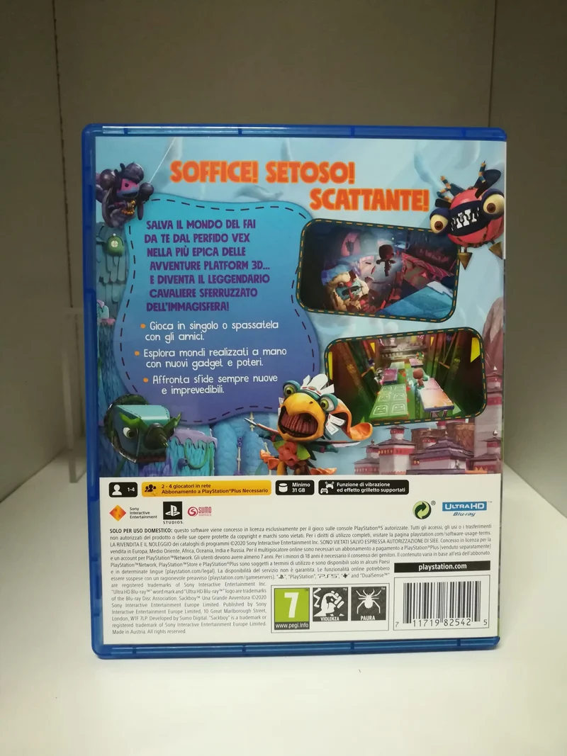 SACKBOY : UNA GRANDE AVVENTURA PS5 (usato garantito)(versione italiana)