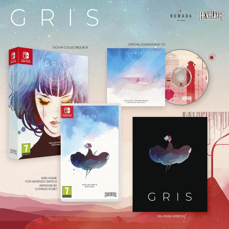Gris Collector's Edition Nintendo Switch Edizione Europea