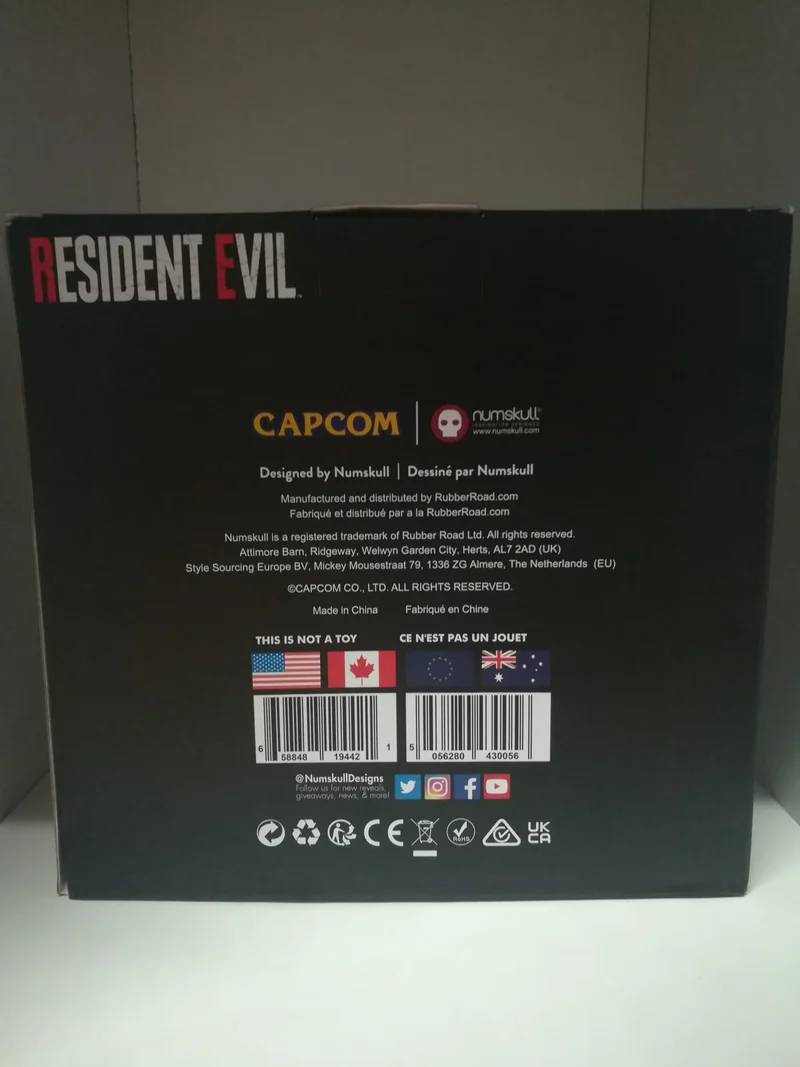 RESIDENT EVIL -LAMPADA DA TAVOLO O MURO -UFFICIALE