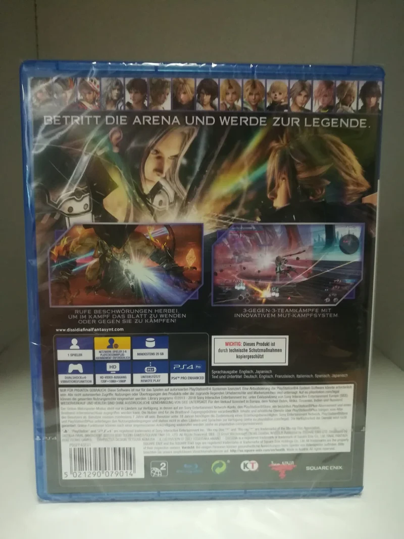 DISSIDIA FINAL FANTASY NT PS4