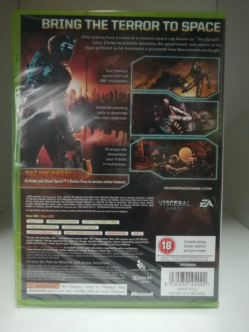 DEAD SPACE 2 XBOX 360