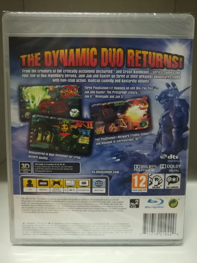 THE JAK AND DAXTER TRILOGY PS3 (con italiano)