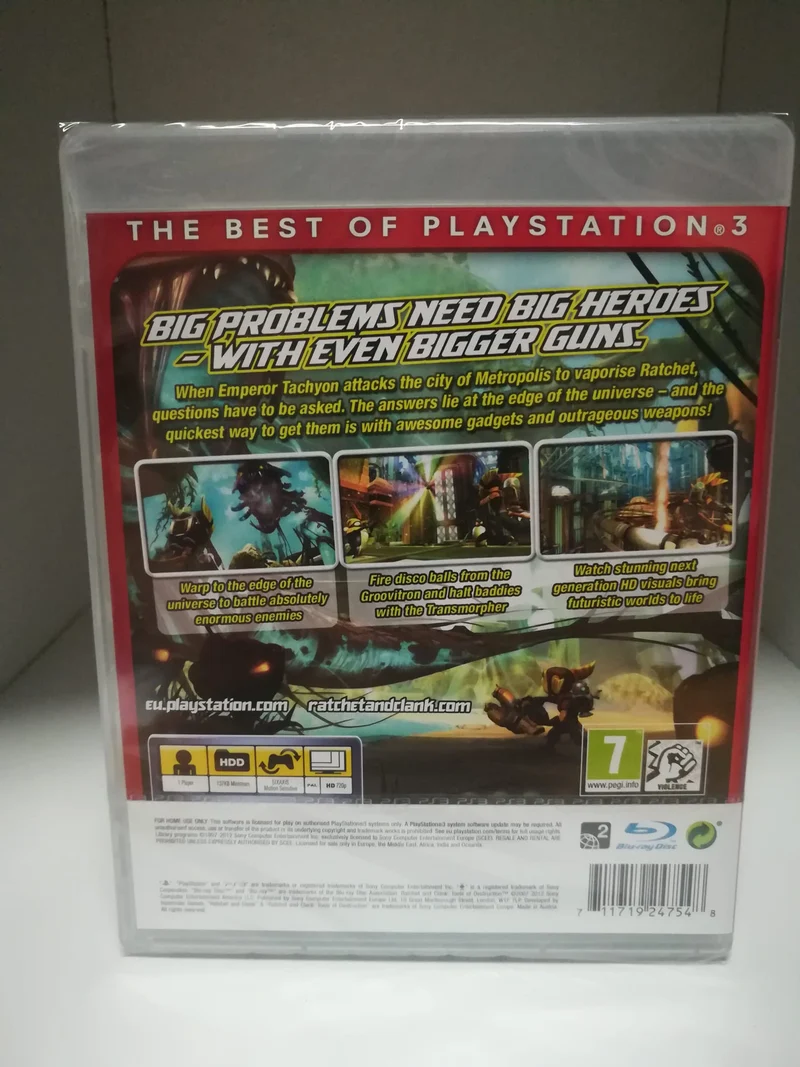 RATCHET e CLANK: TOOLS OF DESTRUCTION PS3