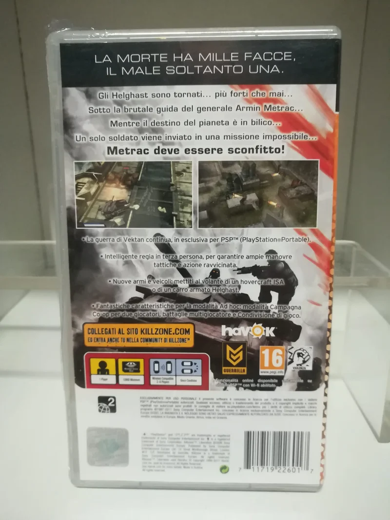 KILLZONE LIBERATION PLAYSTATION PSP (versione italiana)