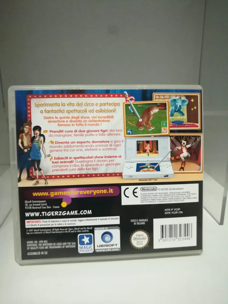 TIGERZ AVVENTURE AL CIRCO NINTENDO DS (usato garantito)
