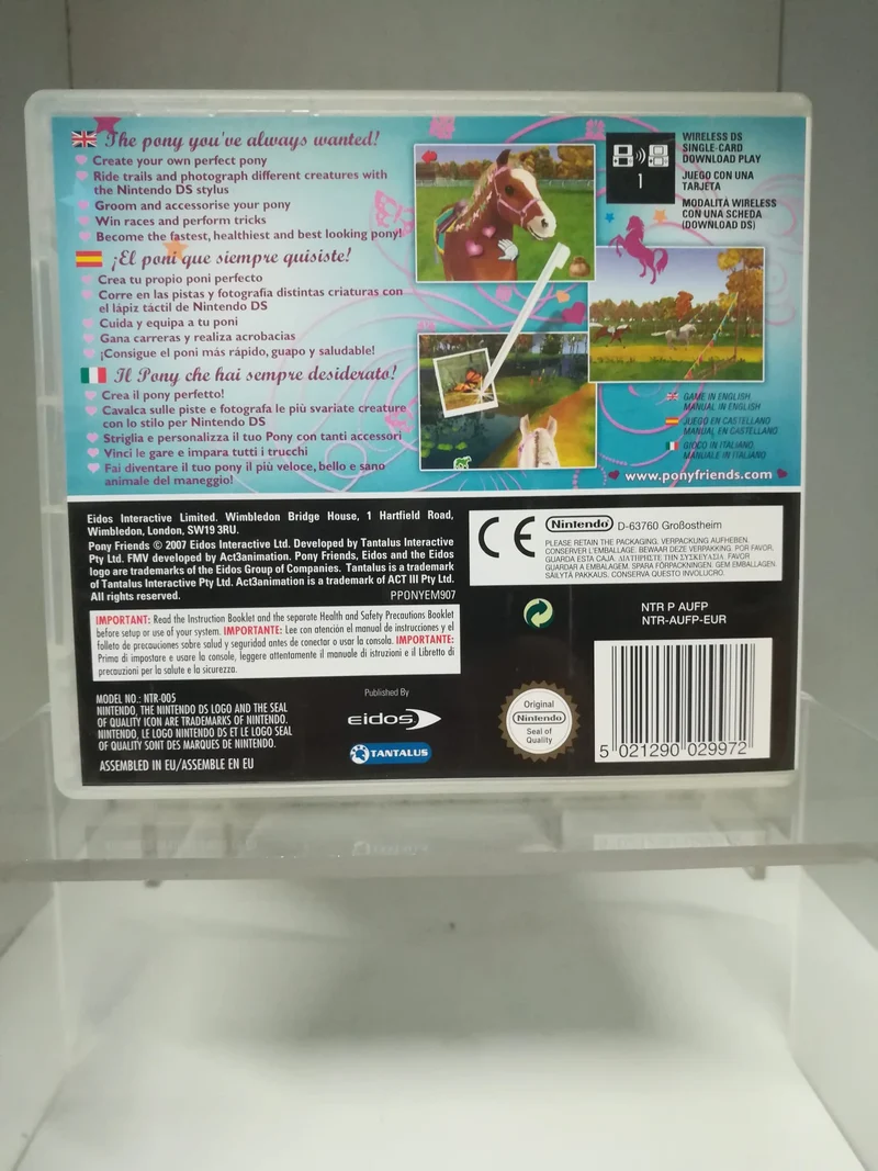 PONY FRIENDS NINTENDO DS (usato garantito)