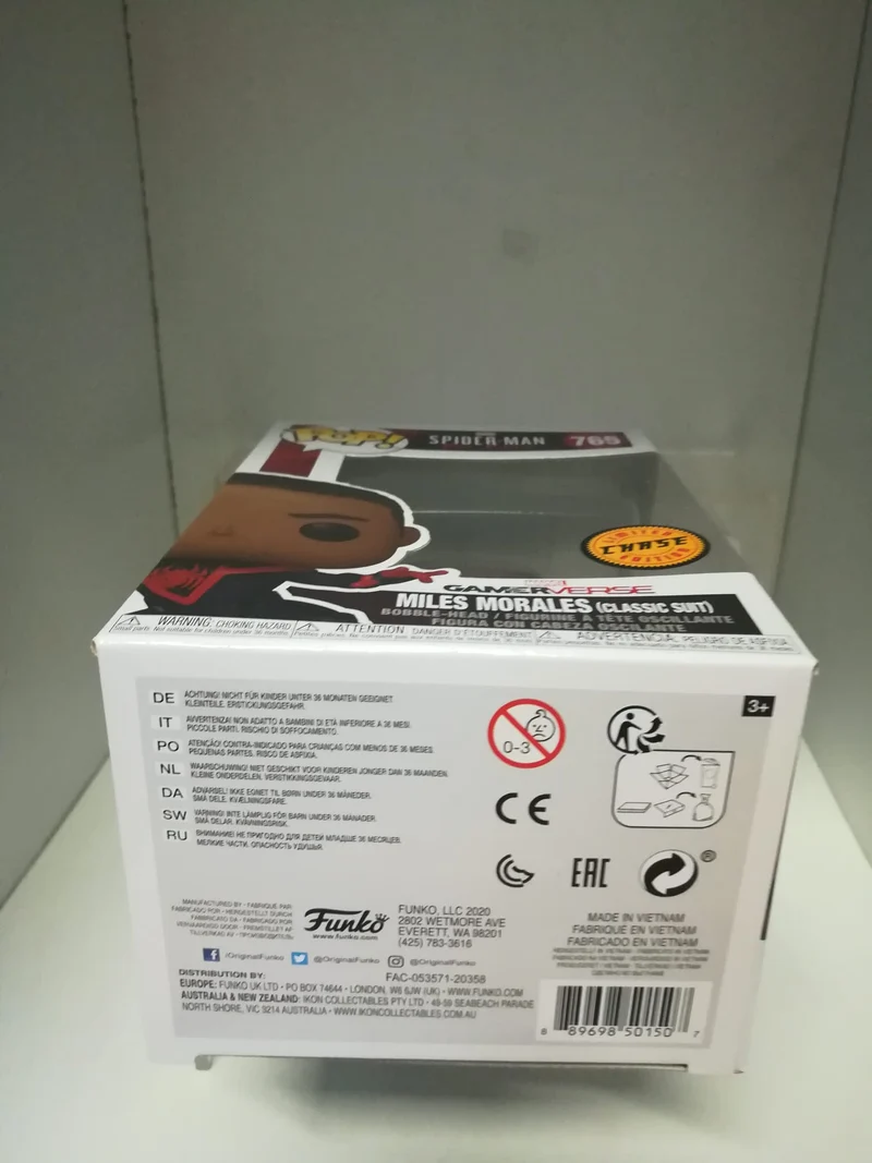 MARVEL SPIDER-MAN POP! MILES MORALES 765 (chase)