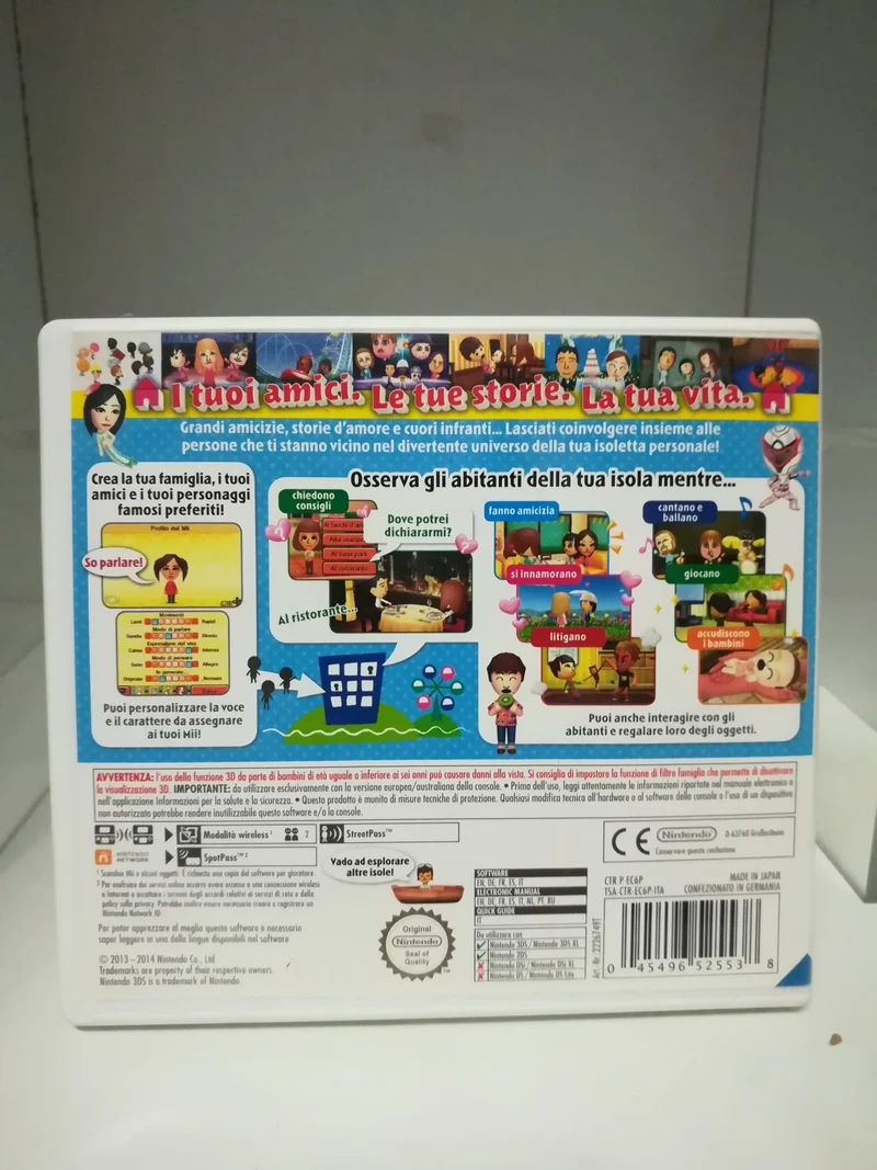 TOMODACHI LIFE NINTENDO 3DS (usato garantito)(versione italiana)