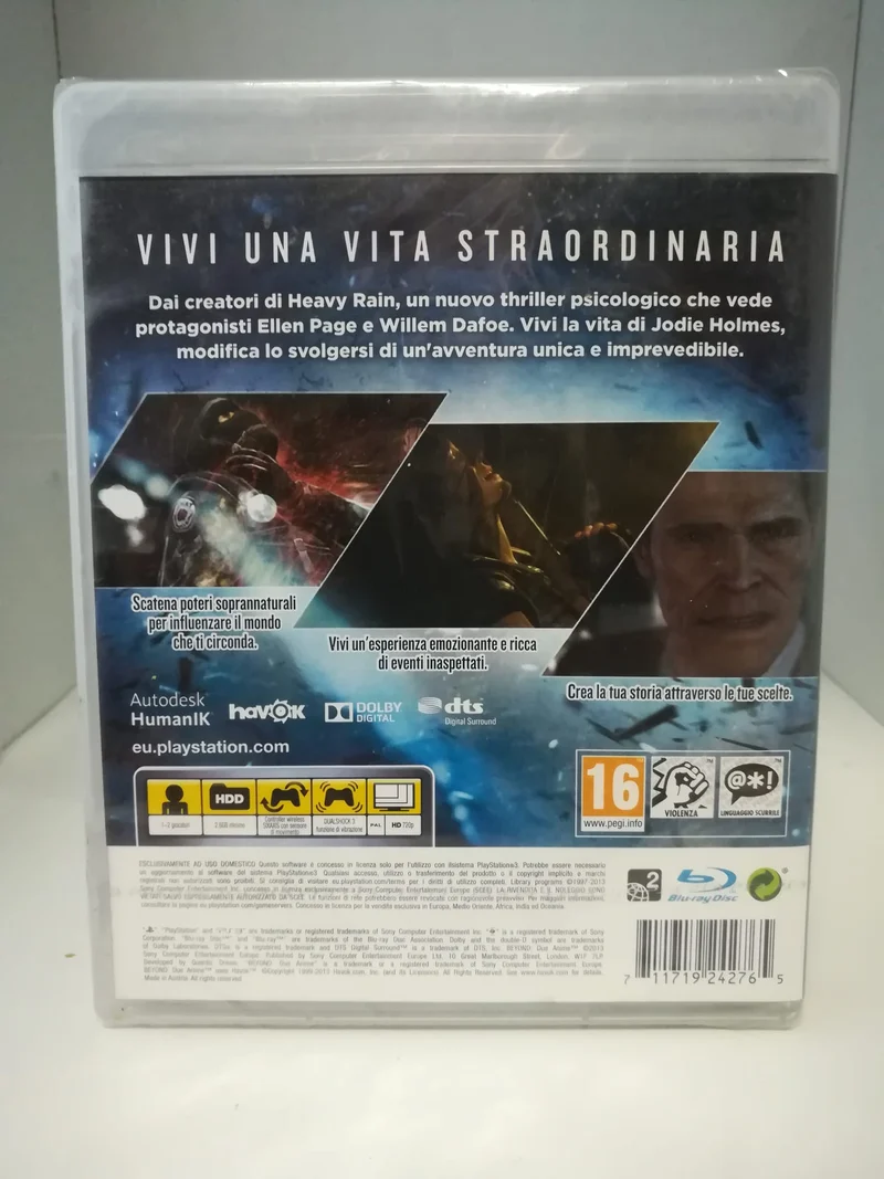 BEYOND DUE ANIME PS3 (versione italiana)
