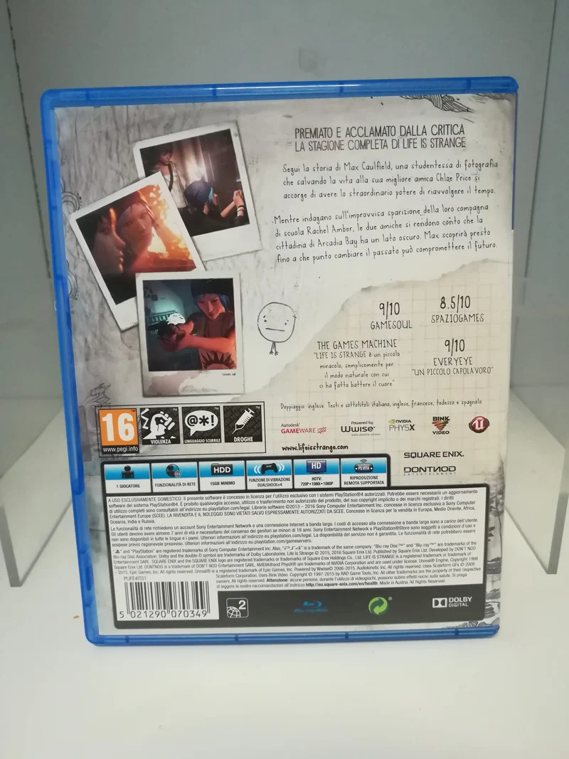 LIFE IS STRANGE PS4 (usato garantito)(versione italiana)