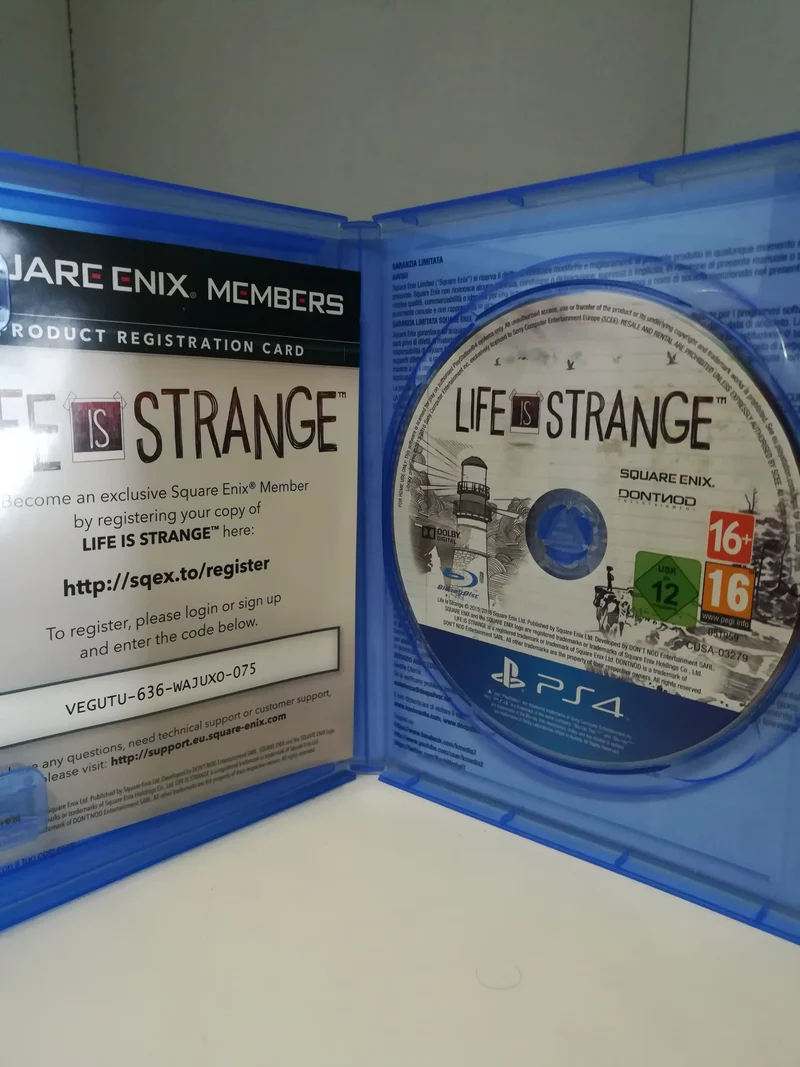 LIFE IS STRANGE PS4 (usato garantito)(versione italiana)
