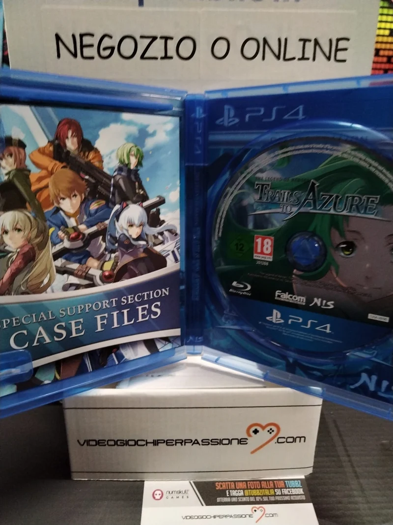 The Legend of Heroes: Trails to Azure Deluxe Edition Playstation 4 (usato garantito)