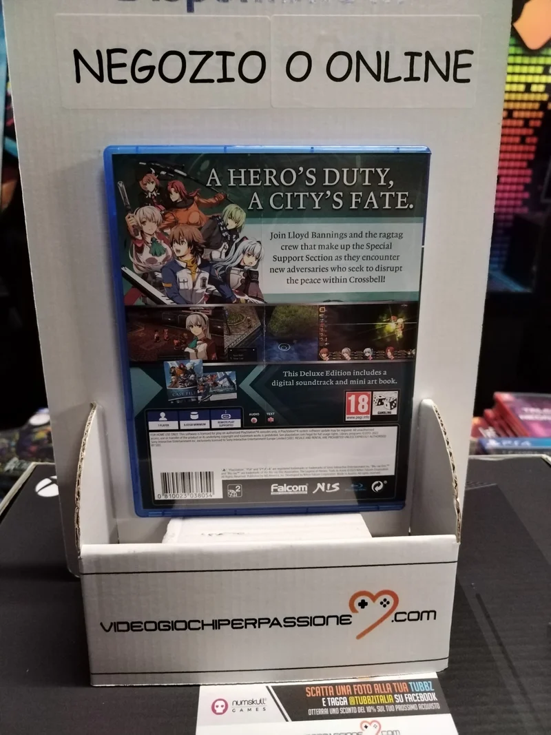 The Legend of Heroes: Trails to Azure Deluxe Edition Playstation 4 (usato garantito)