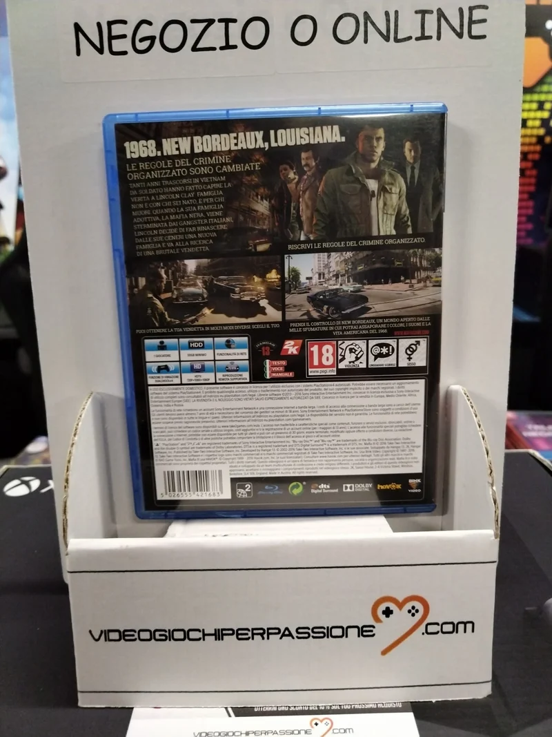 MAFIA III PS4 (usato garantito)(versione italiana)