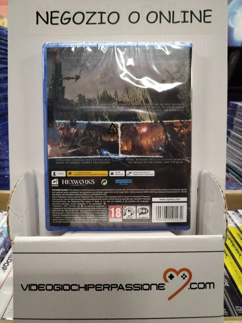 Lords Of The Fallen Playstation 5 Edizione Europea