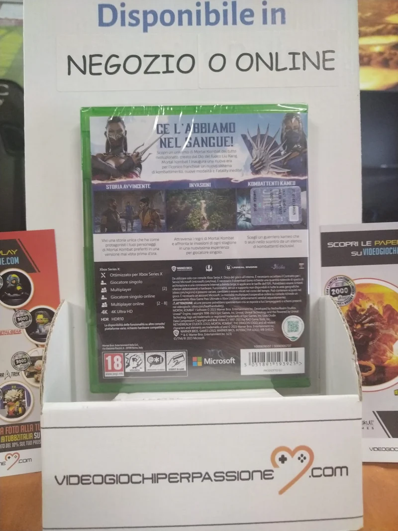 Mortal Kombat 1 Xbox Serie X Edizione ITALIANA