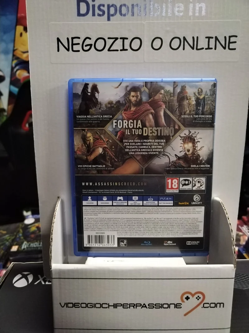 Assassin's Creed Odyssey - PlayStation 4 (versione italiana)(usato)