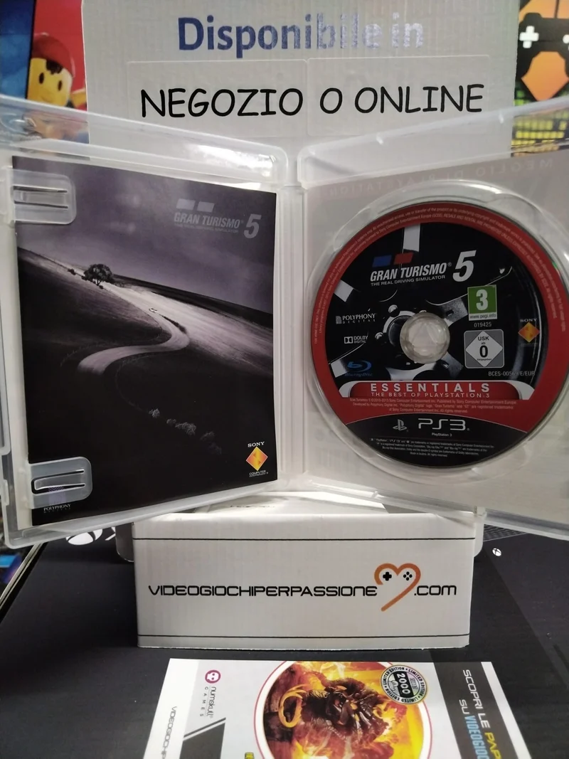 GRAN TURISMO 5 PS3 (usato)(versione italiana)