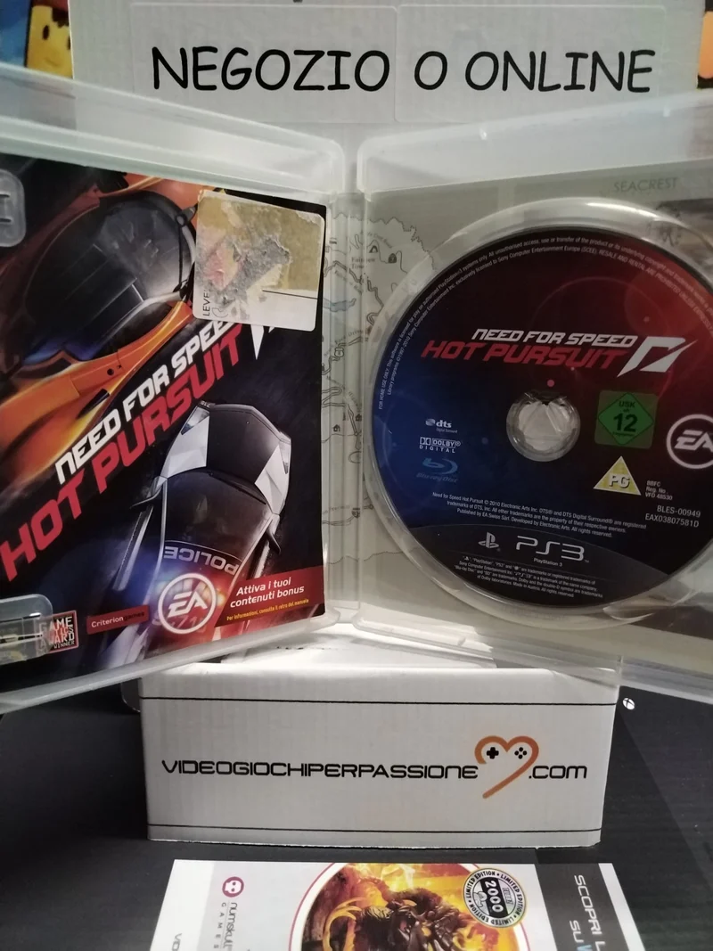 NEED FOR SPEED HOT PURSUIT PS3 (usato)(versione italiana)