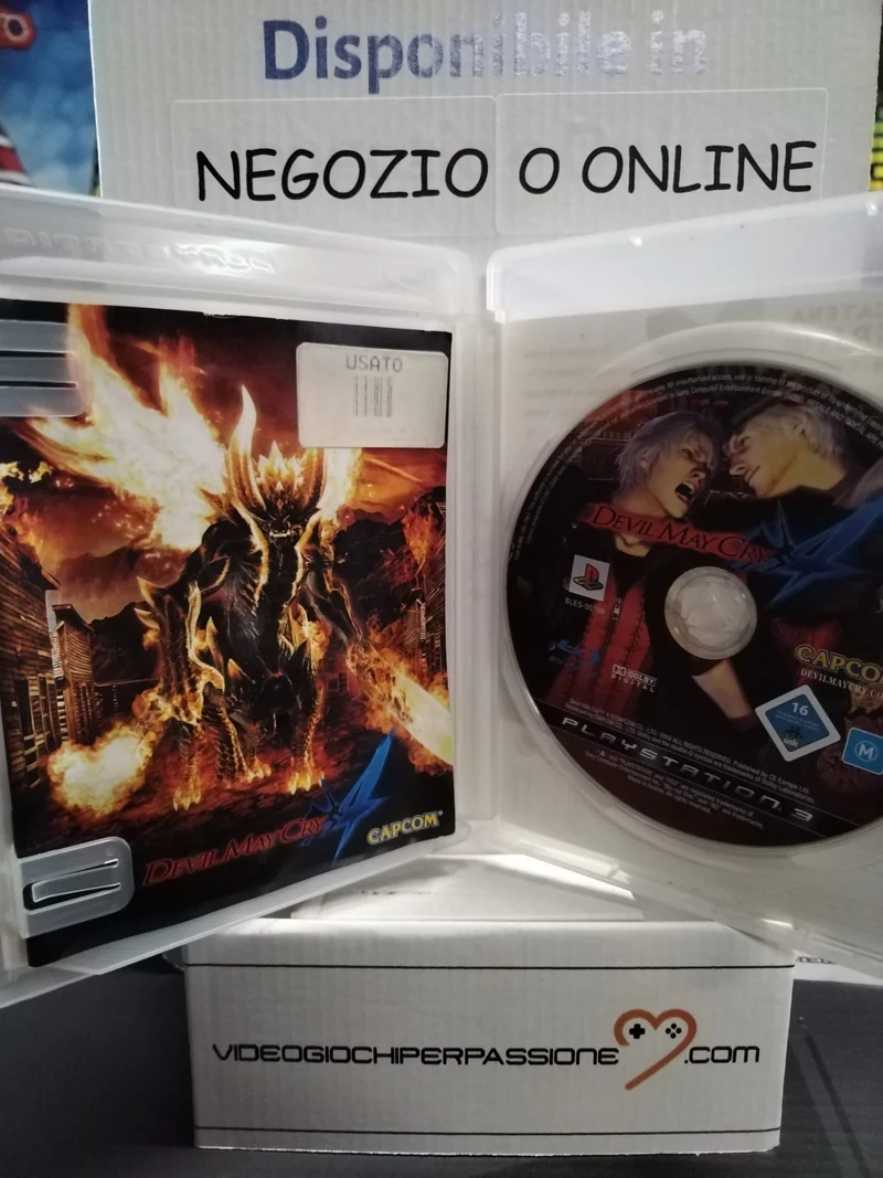 DEVIL MAY CRY 4 PS3 (usato garantito)(versione italiana)