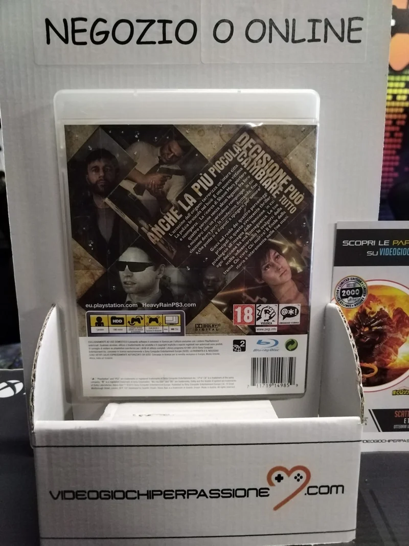 HEAVY RAIN PS3 (usato garantito)(versione italiana)
