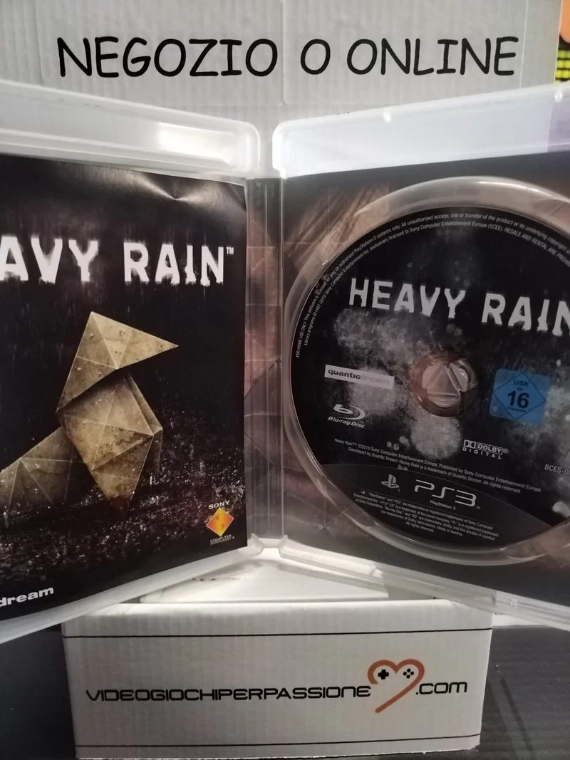HEAVY RAIN PS3 (usato garantito)(versione italiana)