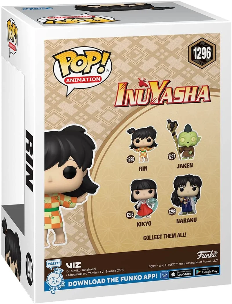 InuYasha POP! Animation Figure RIN 9 cm