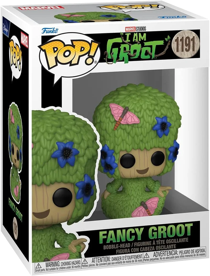 Funko: POP Marvel: I Am Groot - FANCY GROOT-1191