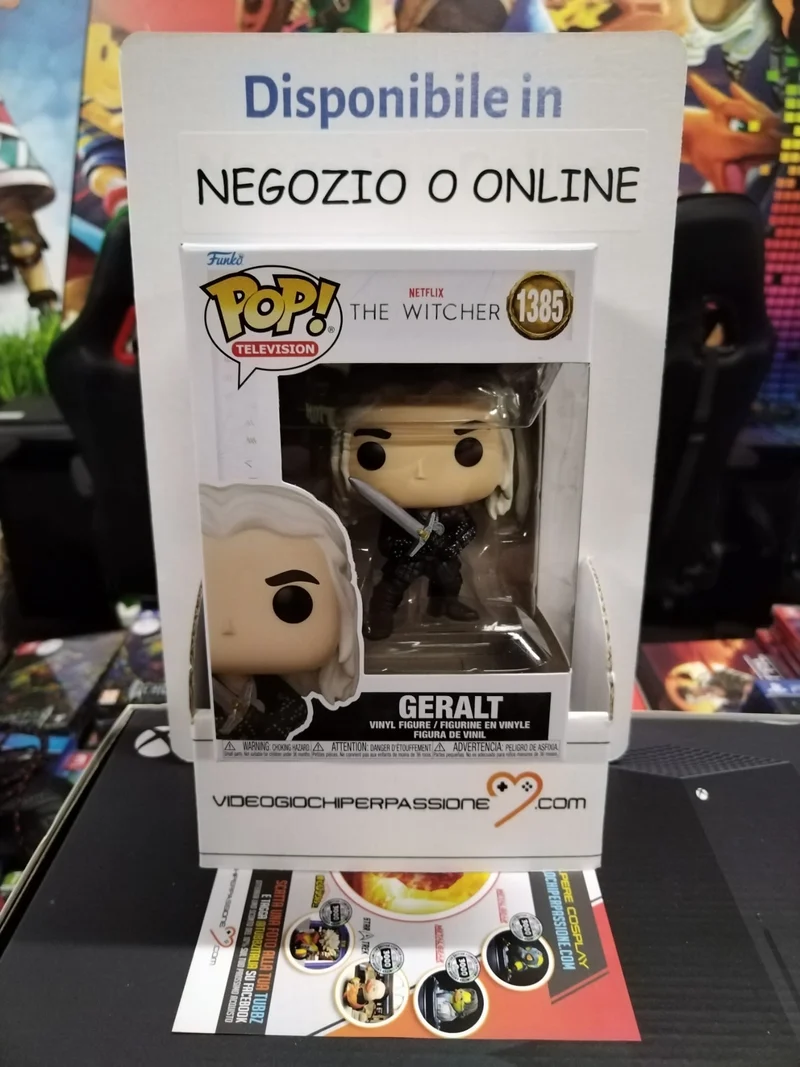 The Witcher POP! TV Figure GERALT 9 cm