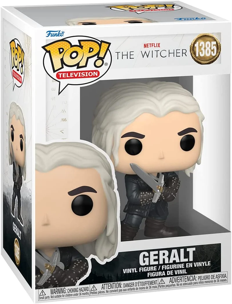 The Witcher POP! TV Figure GERALT 9 cm