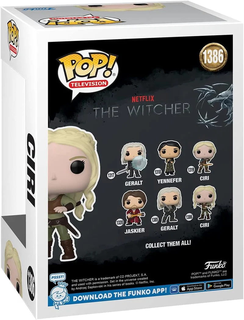 The Witcher POP! TV Figure CIRI 9 cm