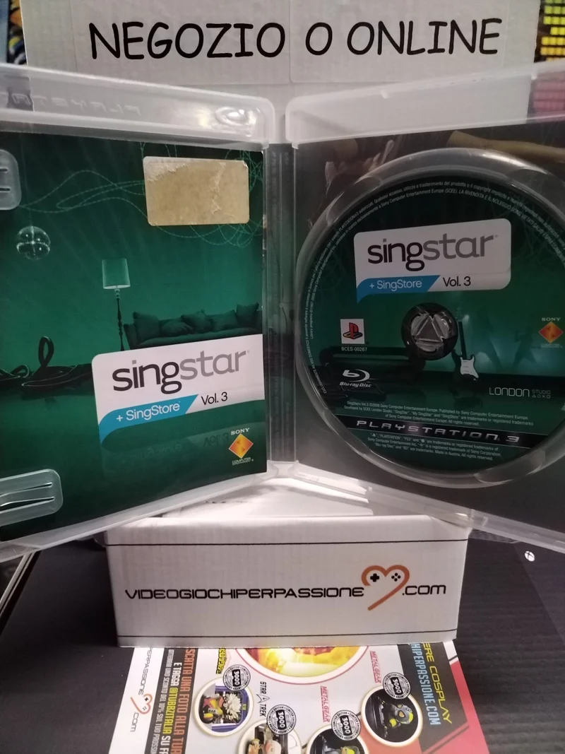 SINGSTAR VOL.3 PS3 (usato)(versione italiano)