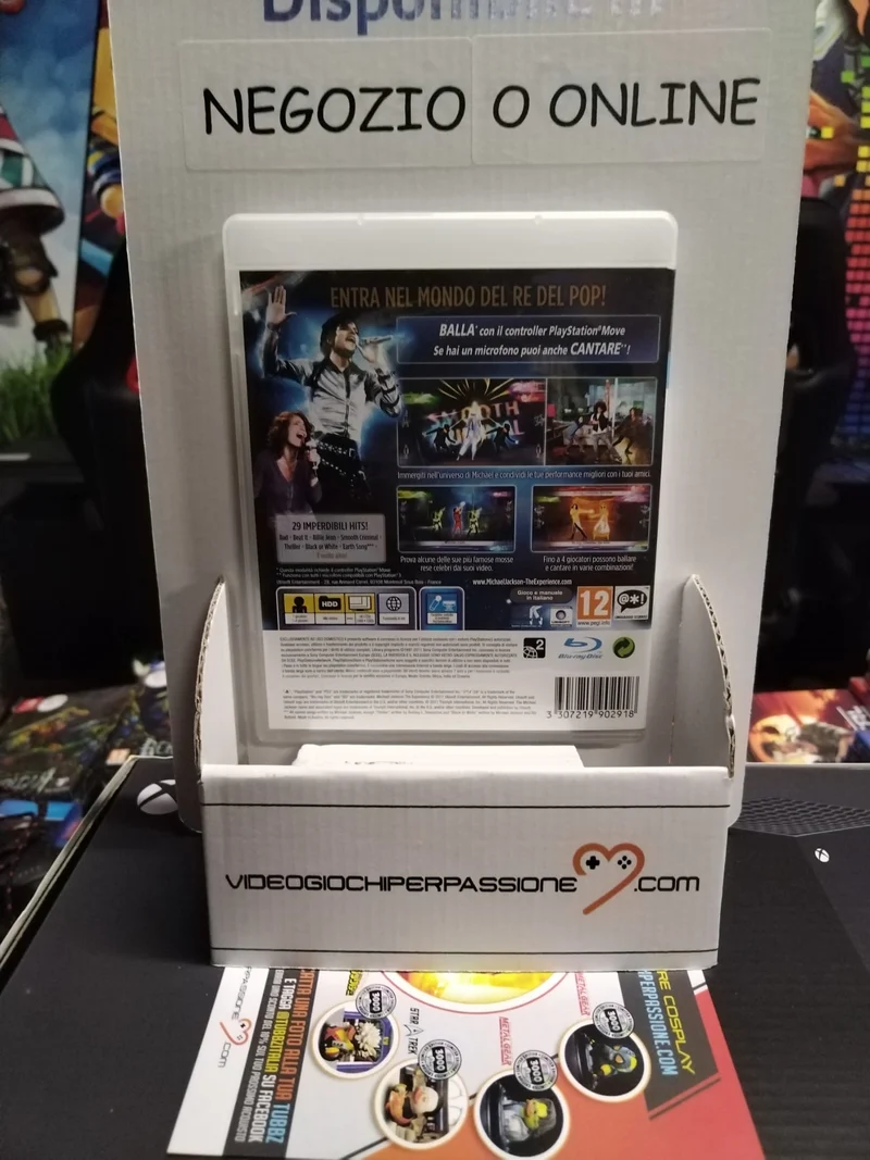 MICHAEL JACKSON THE EXPERIENCE PS3 (usato)(versione italiano)
