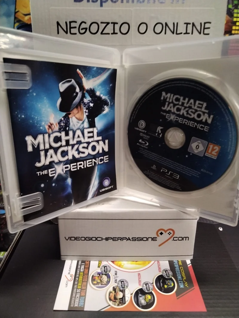 MICHAEL JACKSON THE EXPERIENCE PS3 (usato)(versione italiano)