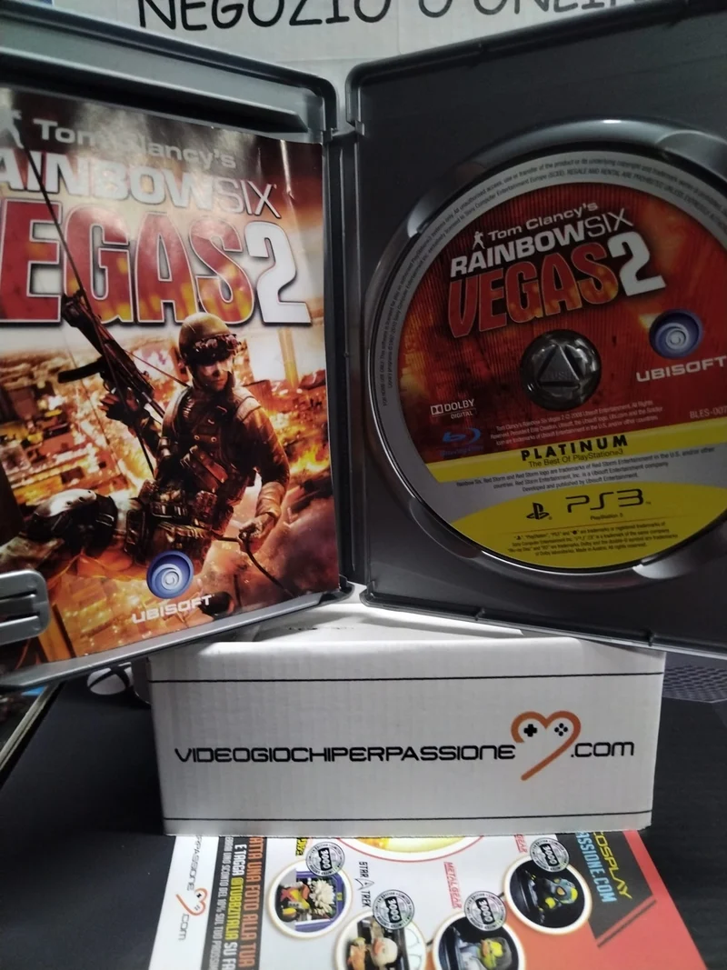 Tom Clancy's RAINBOW SIX VEGAS 2 edizione completa PS3 (usato)(parlato in italiano)